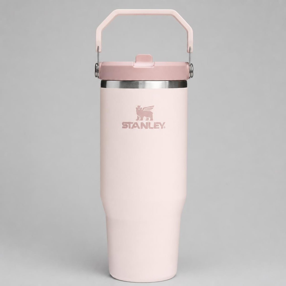Large Insulated-Style Travel Tumbler with Straw
