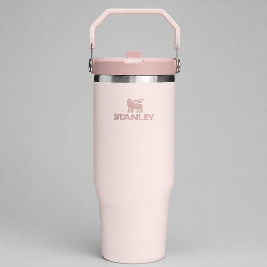 Large Insulated-Style Travel Tumbler with Straw