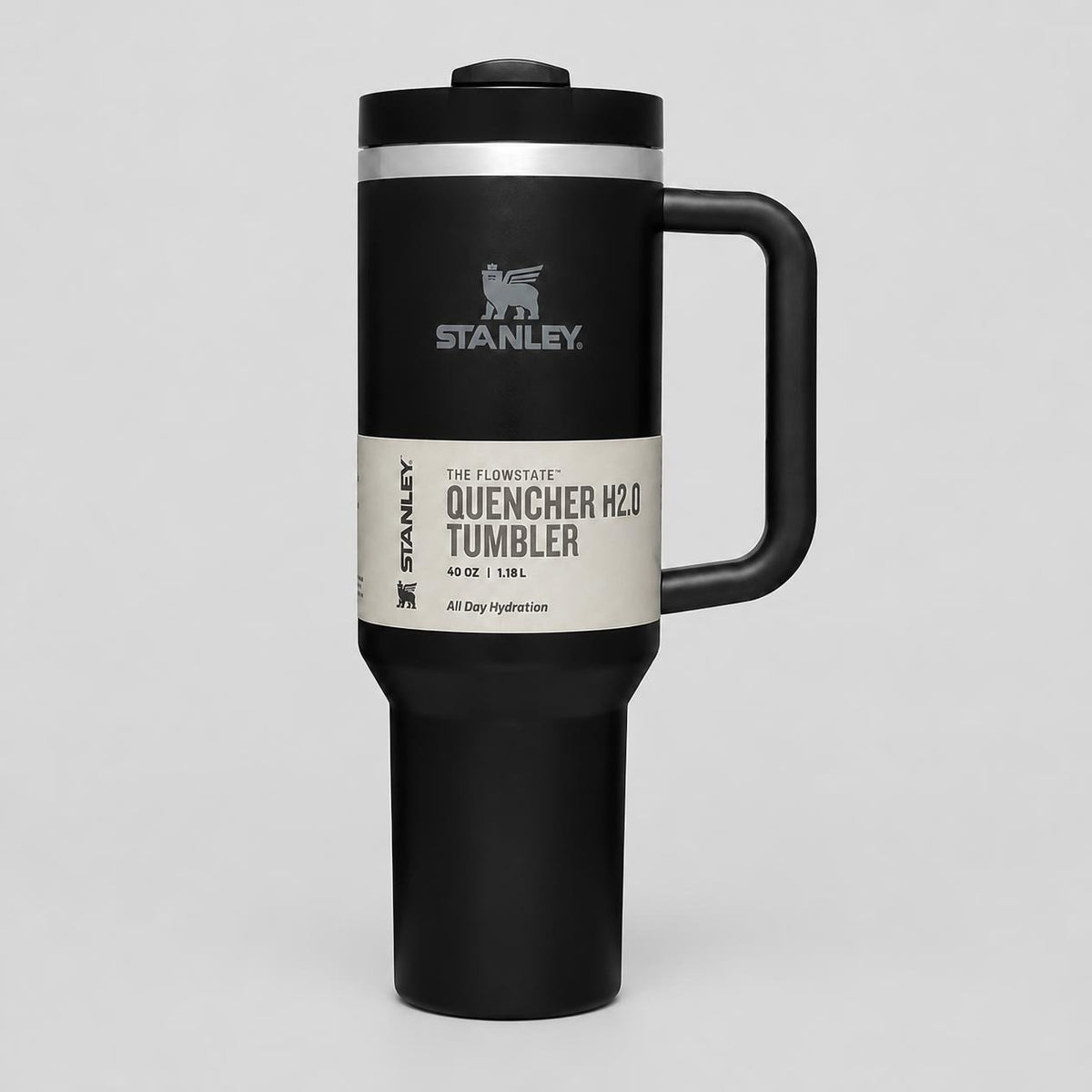 Large Insulated-Style Travel Tumbler with Straw