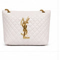 YSL Gaby Chain Shoulder Bag 100% Authentic - White Leather Tote