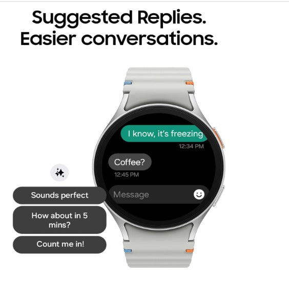 Samsung Galaxy Watch 7 with Energy Score Olive Green - AI Health Smartwatch 40mm/44mm UAE
