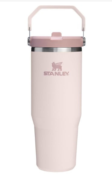 Stanley IceFlow Flip Straw Tumbler  30oz 887ml with Handle - Rose Quartz Pink UAE