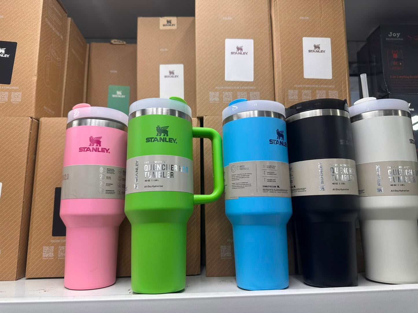 Stanley IceFlow Flip Straw Tumbler  30oz 887ml with Handle - Rose Quartz Pink UAE