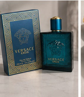 Versace Eros EDP 100ml - Fresh Woody and Vanilla Perfume for Men | UAE