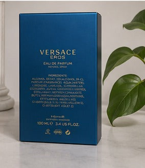 Versace Eros EDP 100ml - Fresh Woody and Vanilla Perfume for Men | UAE
